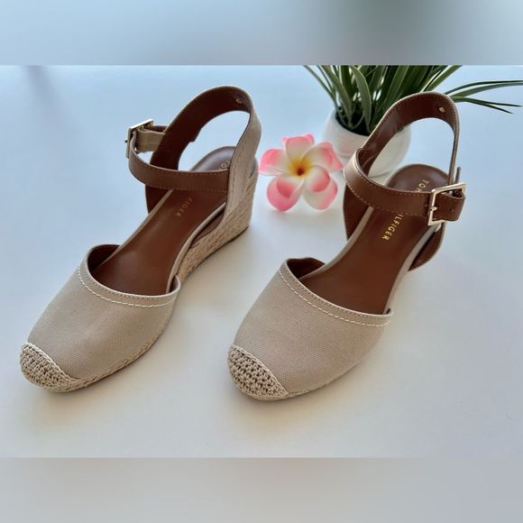 TOMMY HILFIGER Espadrilles High Heels - Picture 2 of 8